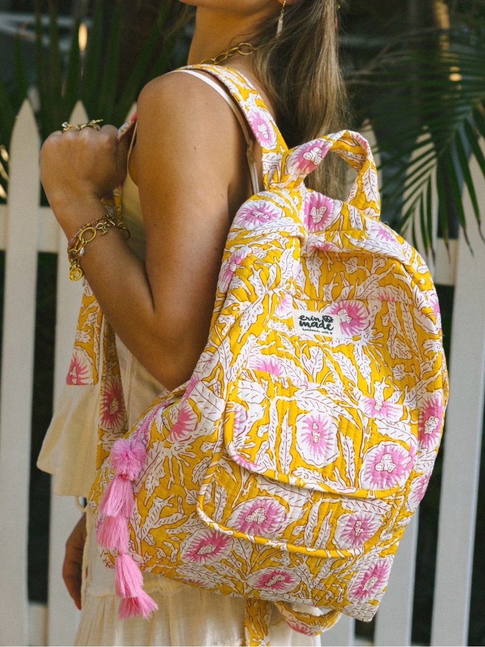 Erin made backpack